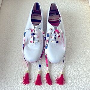 Keds for Kate Spade Canvas Flats. Size 9.5